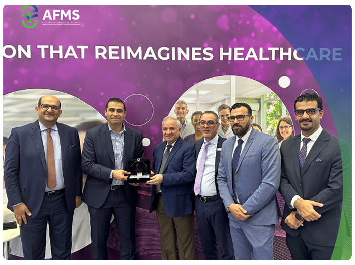 AFMS proudly received a special recognition and appreciation from Beckman Coulter Diagnosticse